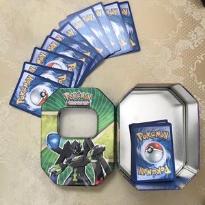 EUC 50 Random Pokémon Cards & Zygard Tin